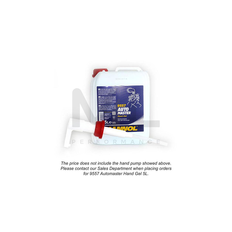 MANNOL Automaster Hand Gel 9557 Hand Cleaner Dispenser 5l, Canister