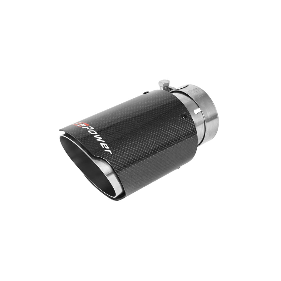 aFe 49T25354-C07 2-1/2 IN Inlet x 3-1/2 IN Outlet X 7 IN L Universal Exhaust Tip