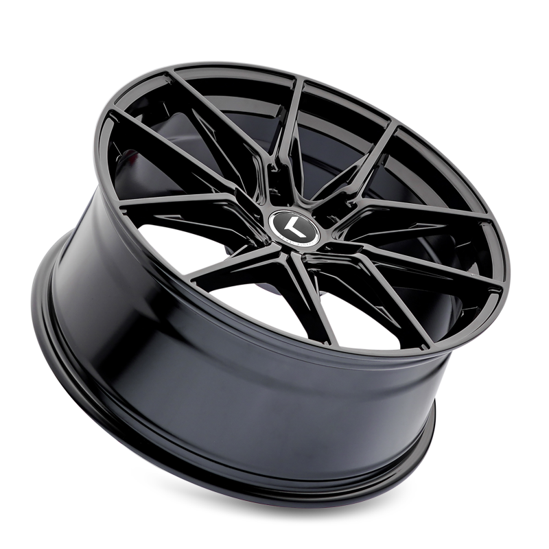 Kraze Wheels Kraze KR196 Evolve 20x9 / 5x114.3 BP / 35mm Offset / 72.62mm Hub Gloss Black Wheel