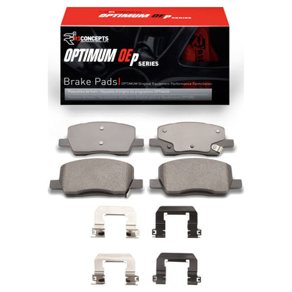 R1 Concepts R1 2017-2025 Tesla Model S Rear R1 Optimum OE Pads & Hardware Kit