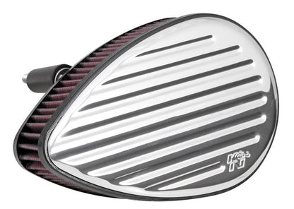K&N Engineering K&N H/D Sportster Filter Kit Round Mirror Intake System-Harley-Davidson