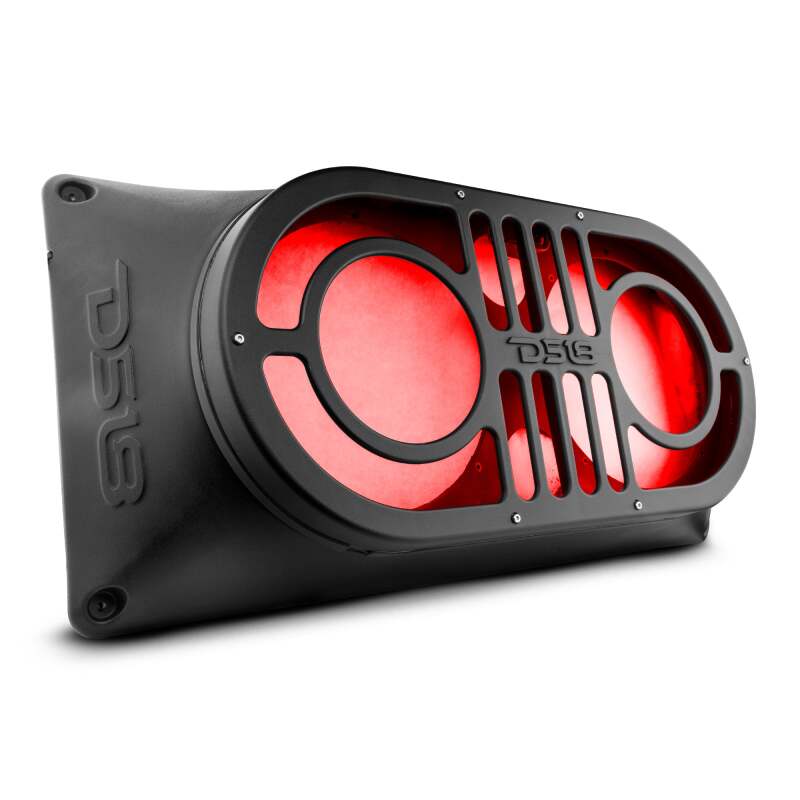 DS18 TJ/JK/JKU/JL/JLU Tailgate Enclosure Fits 2x 10in Speakers 2x 3in Tweeters Grill Included