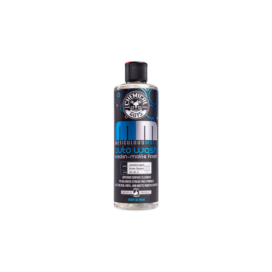 Chemical Guys Meticulous Matte Auto Wash for Crisp Satin And Matte Finishes