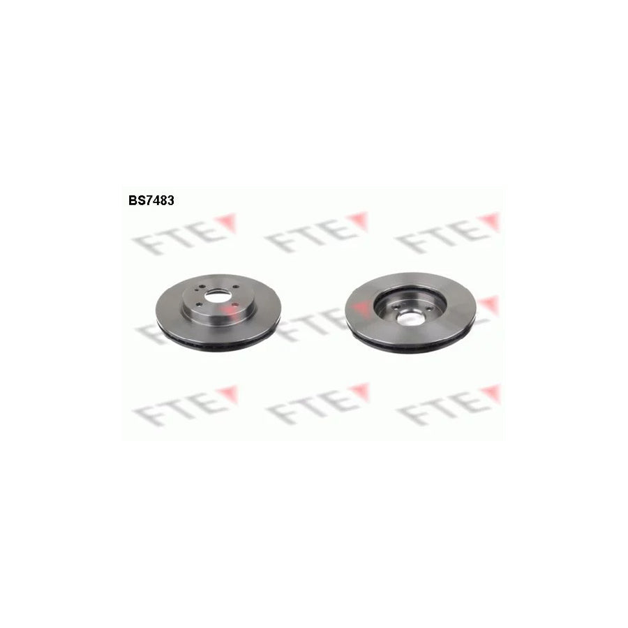 FTE 9072202 Brake Disc for Mazda 2 Hatchback (De, Dh)