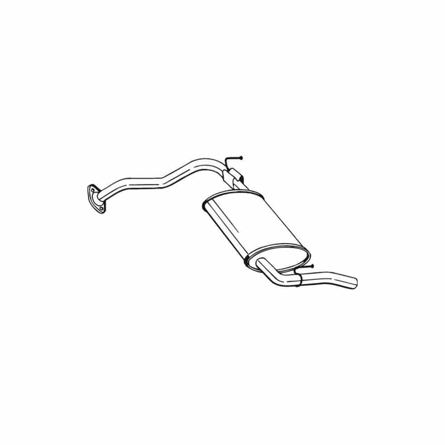 Bosal 278-603 Rear Silencer for Mazda 323