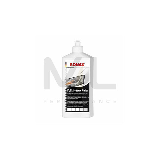 Sonax Polish + Wax COLOR White 250ml