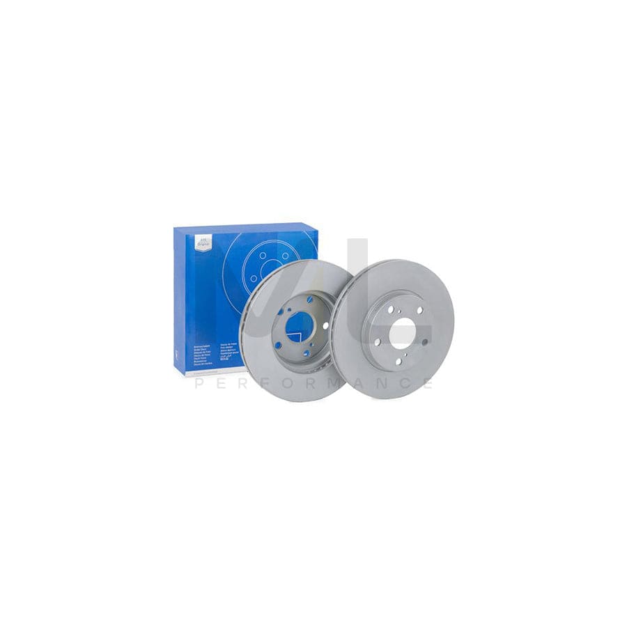 ATE 24.0126-0184.1 Brake Disc Vented, Coated  - 1 piece