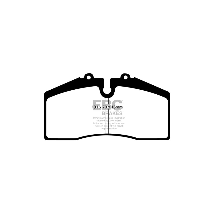 EBC PLK1352 Audi RS2 Yellowstuff Pads and Brake Line Performance Pack - Brembo Caliper 2 | ML Performance UK Car Parts