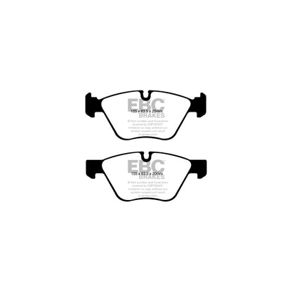 EBC PD40K287 BMW E81 E87 Ultimax Pad & Plain Disc Kit - ATE Caliper 2 | ML Performance UK Car Parts