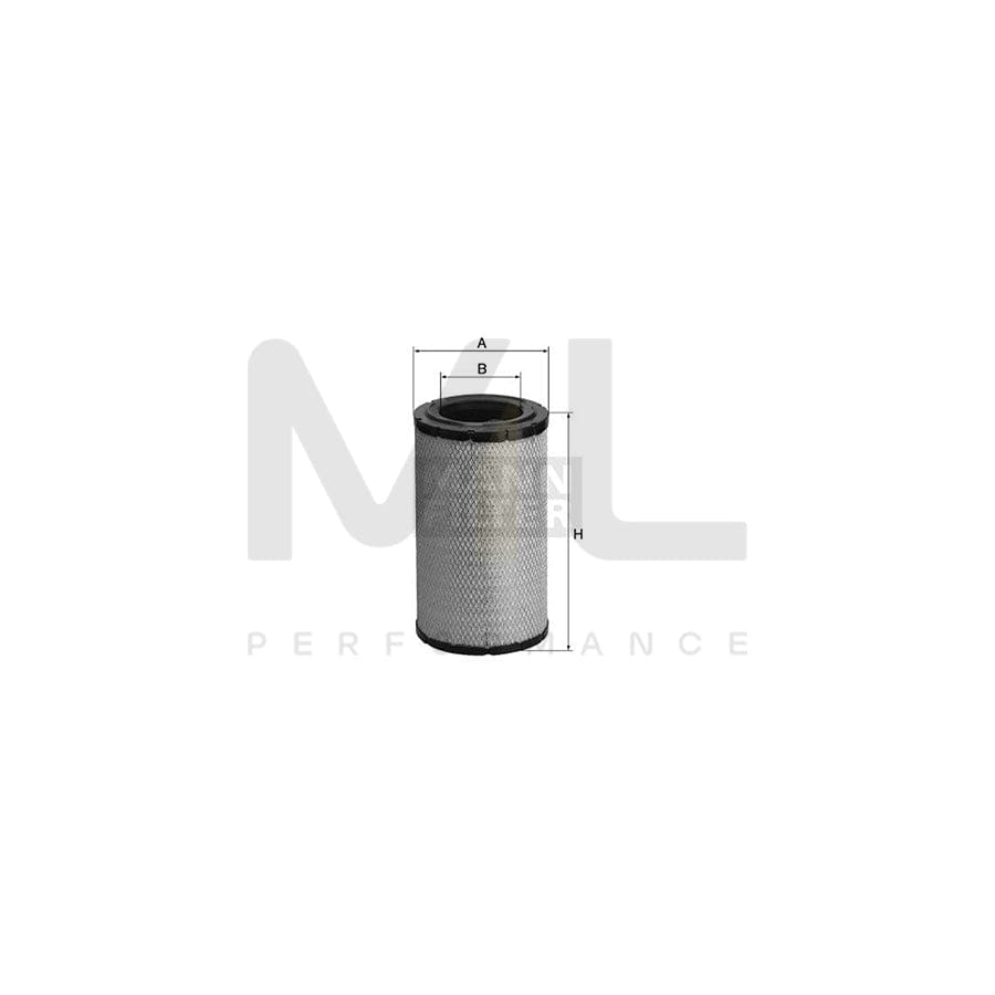 MANN-FILTER C 28 1238 Air Filter Filter Insert