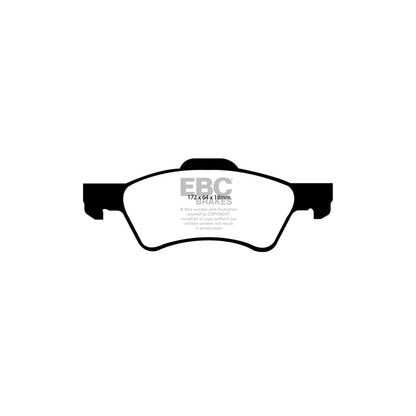 EBC PD11KF586 Chrysler Greenstuff Front Brake Pad & GD Disc Kit (Inc. Grand Voyager & Voyager) 2 | ML Performance UK Car Parts