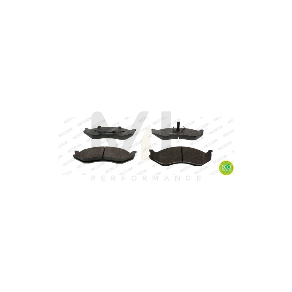 Ferodo Premier Eco Friction FDB1267 Brake Pad Set Not Prepared for Wear Indicator, With Piston Clip, Without Accessories
