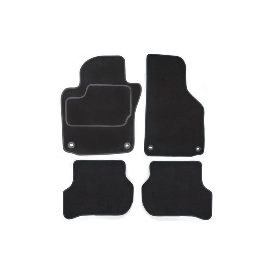 Custo Pol Aud10S Floor Mat Set for Audi 80 B2 (81, 85)
