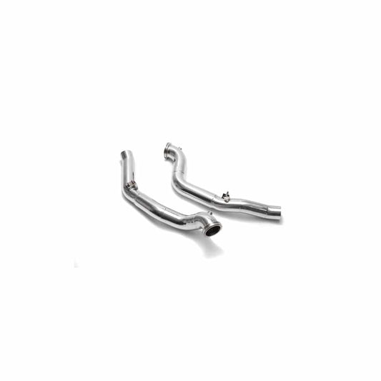 Armytrix MG574-DD High-Flow Performance Race Pipe w/Cat Simulator Maserati Ghibli SQ4 2013-2021 with Optional catalytic converter replacement