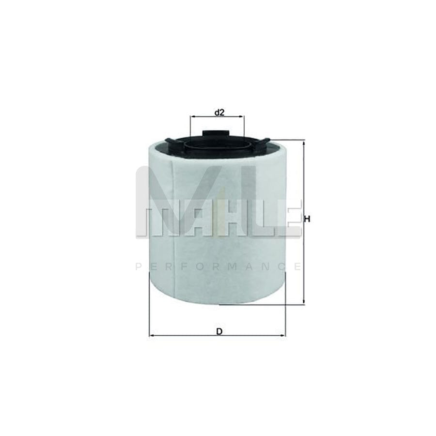 MAHLE ORIGINAL LX 2831 Air Filter Filter Insert | ML Performance Car Parts