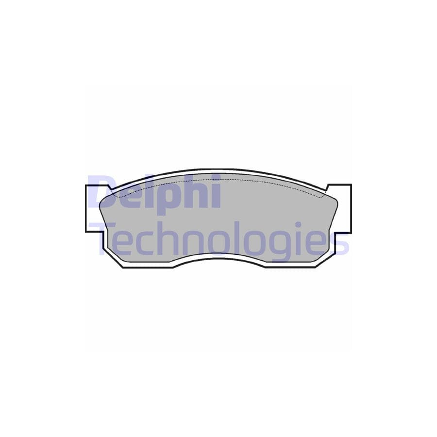Delphi Lp261 Brake Pad Set