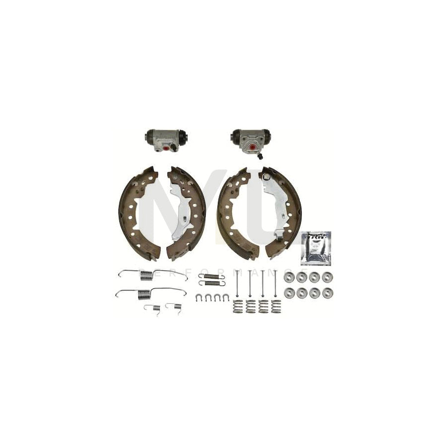 TRW BK1904 Brake Shoe Set for TOYOTA CARINA with wheel brake cylinder, Brake Kit