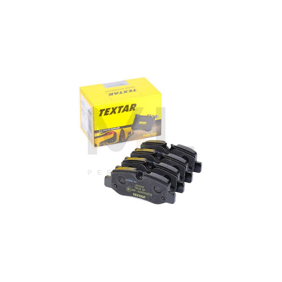TEXTAR 2210101 Brake pad set prepared for wear indicator