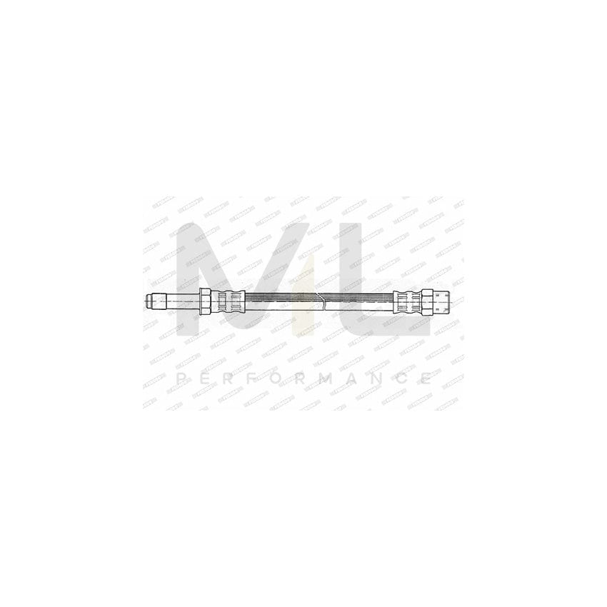 Ferodo FHY2089 Brake Hose 485Mm, M 10X1