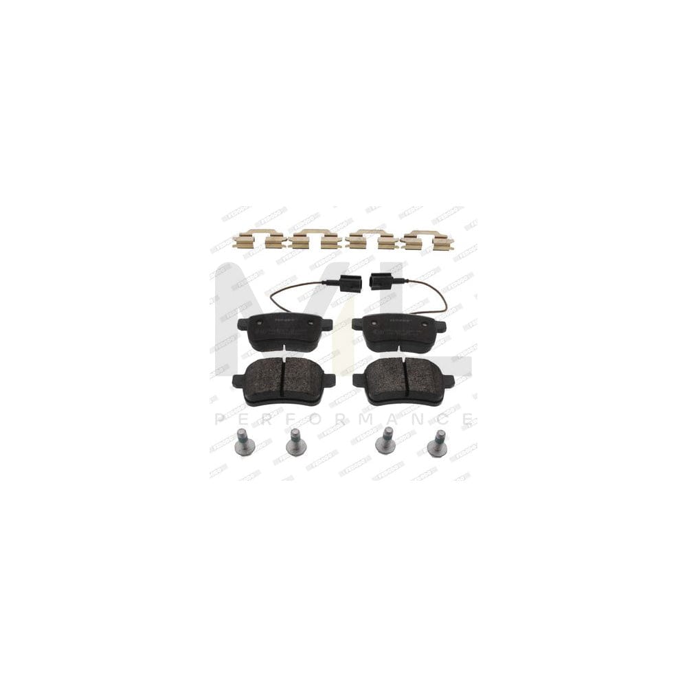 Ferodo Premier FDB4308 Brake Pad Set for Alfa Romeo Giulietta Incl. Wear Warning Contact, With Accessories