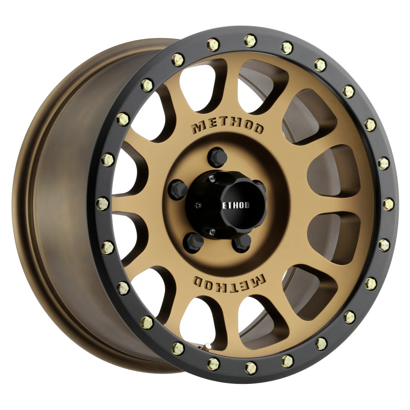 Method Wheels Method MR305 NV 20x9 +25mm Offset 5x150 116.5mm CB Method Bronze/Black Street Loc Wheel