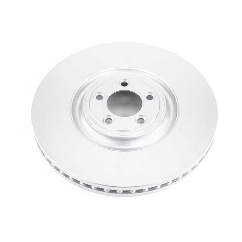 PowerStop Power Stop 14-19 Jaguar F-Type Front Evolution High Carbon Geomet Coated Rotor