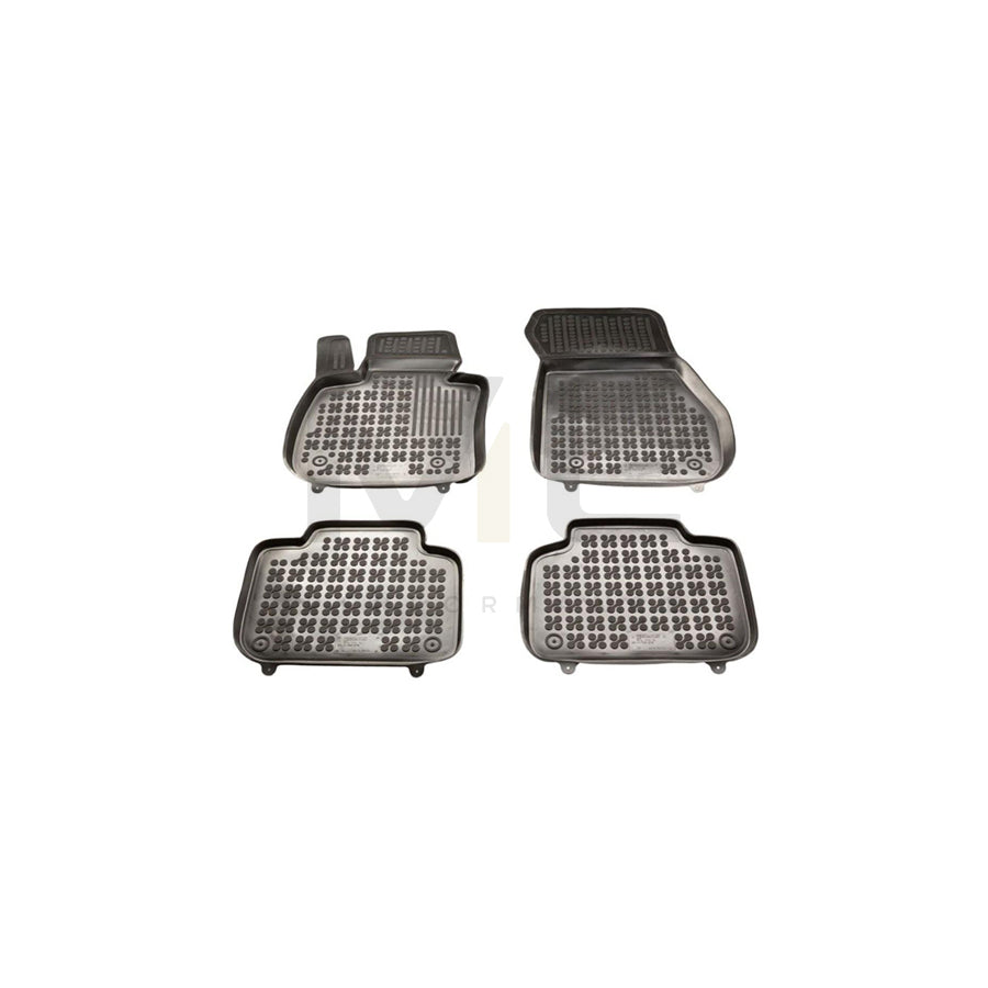 REZAW PLAST Tailored 200724 Floor mat set for BMW X1 (F48) Elastomer, Front and Rear, Quantity: 4, Black
