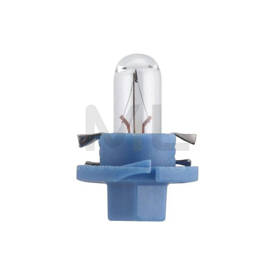 PHILIPS 12623CP Dashboard bulb 12V 1,2W, Plastic base lamp, B8,4d