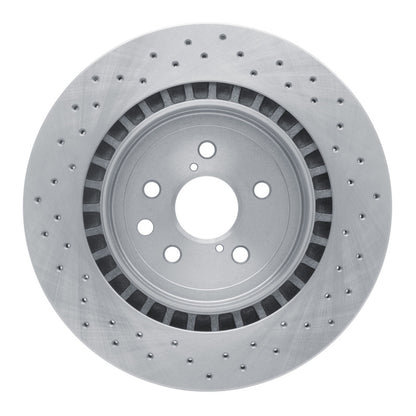 DFC 08-14 Lexus IS F Rear Drilled Brake Rotor