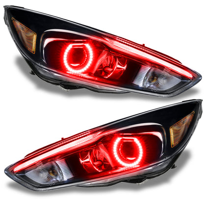 ORACLE Lighting Oracle 15-17 Ford Focus RS/ST DRL Upgrade w/ Halo Kit - ColorSHIFT