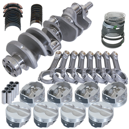 Eagle Ford 351W 4.000in Crank 2.750in Journal 6.200in I-Beam Rods 4.040in Pistons Rotating Assembly