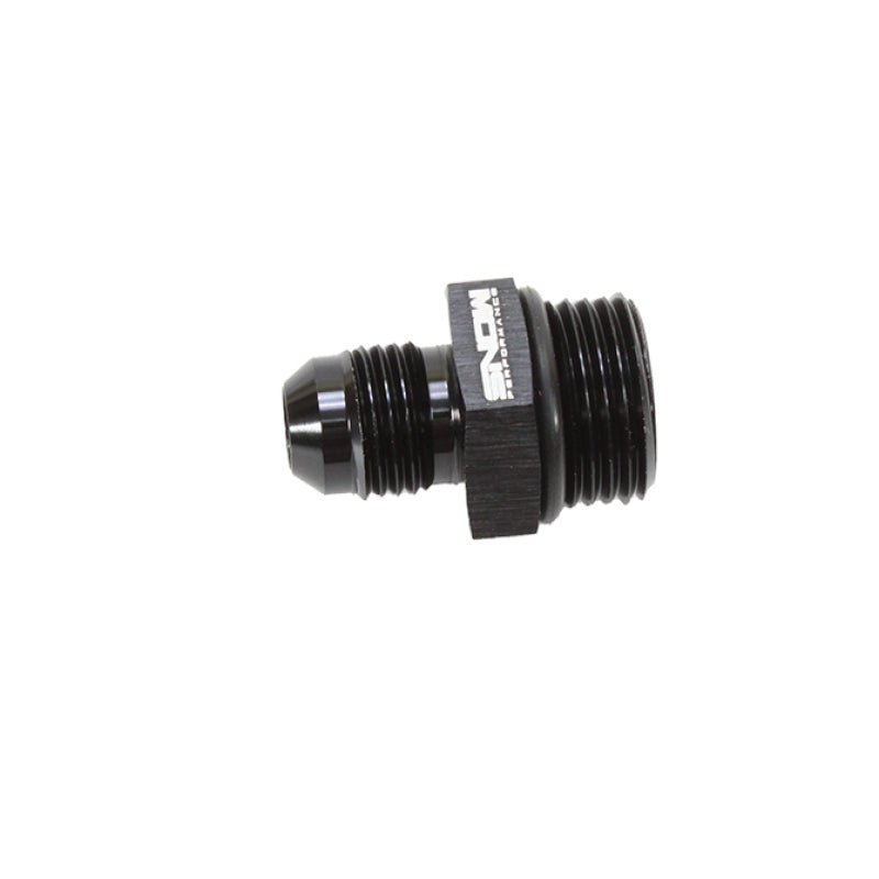 Snow Performance Snow -8 ORB to -6AN Straight Fitting (Black)