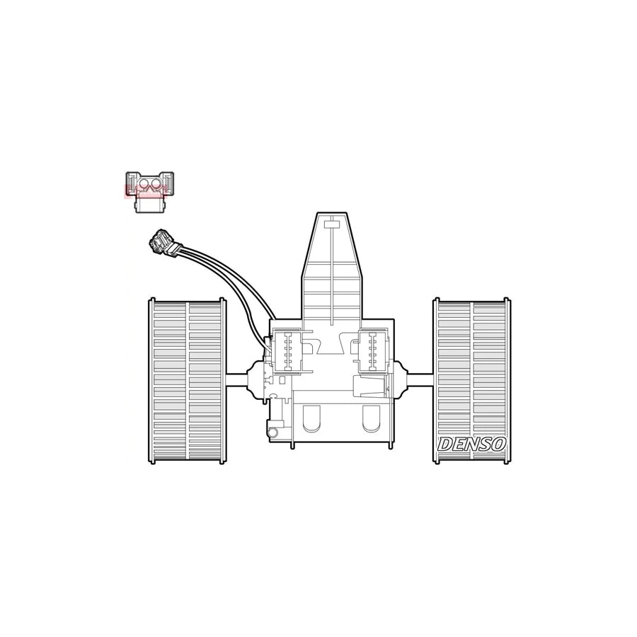 DENSO DEA05009 Interior Blower