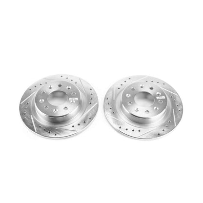 PowerStop Power Stop 2018 Buick Envision Rear Evolution Drilled & Slotted Rotors - Pair