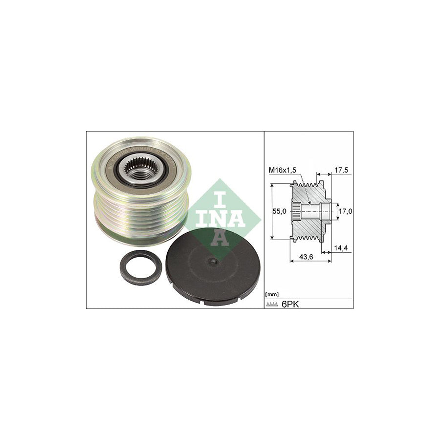 Ina 535 0105 10 Alternator Freewheel Clutch