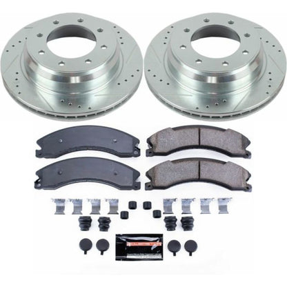 PowerStop Power Stop 12-18 Nissan NV1500 Rear Z23 Evolution Sport Brake Kit
