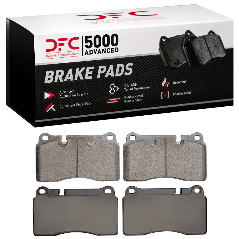DFC 05-12 Aston Martin V8 Vantage Front 5000 Advanced Low Metallic Brake Pads