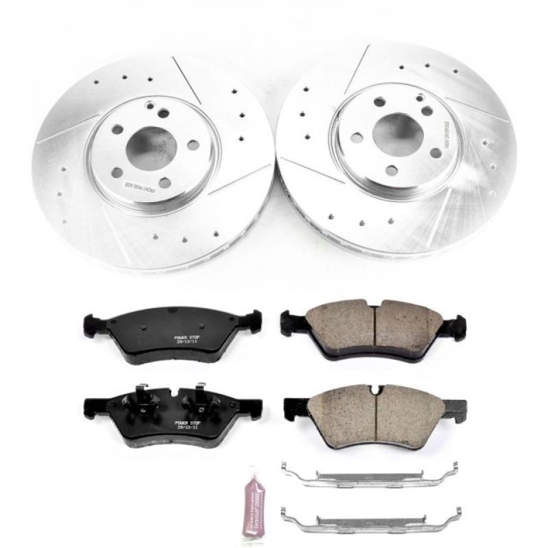 PowerStop Power Stop 07-09 Mercedes-Benz E550 Front Z23 Evolution Sport Brake Kit