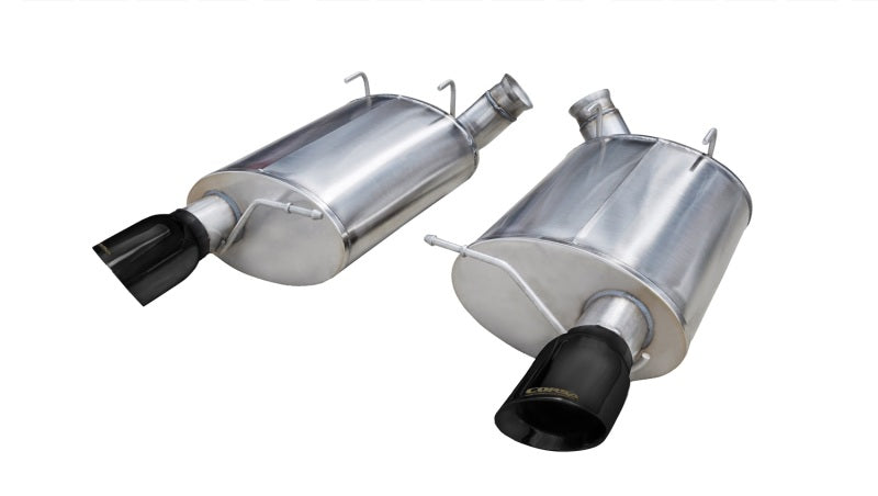 CORSA Performance Corsa 2011-2012 Ford Mustang Shelby GT500 5.4L V8 Sport Axle-Back Exhaust w/ Black Tips