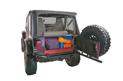 Tuffy Products Tuffy Yj Tailgate Security Enclosure- 01Blk 8795 Yj Wg