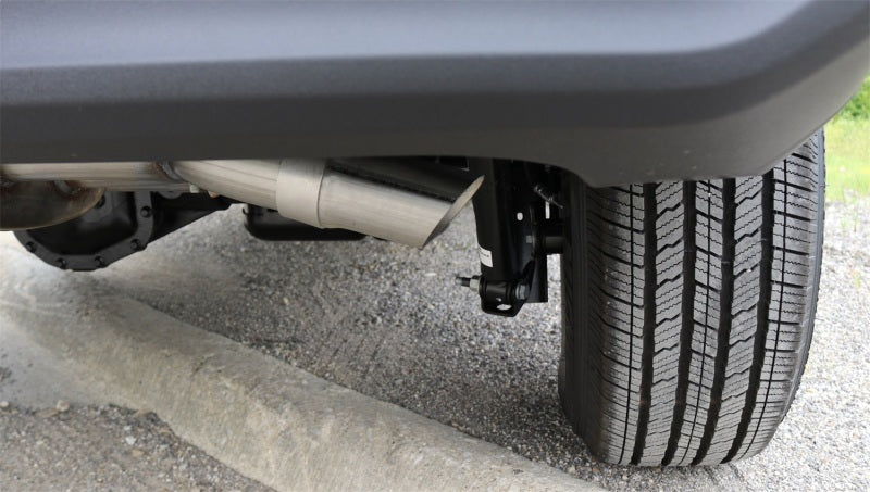 CORSA Performance Corsa 2018-2025 Jeep Wrangler JL 2.5in Dual Rear Turn Down Exit Sport Axle-Back Exhaust