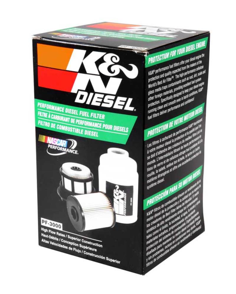 K&N Engineering K&N Cellulose Media Fuel Filter 3.5in OD x 6.281in L