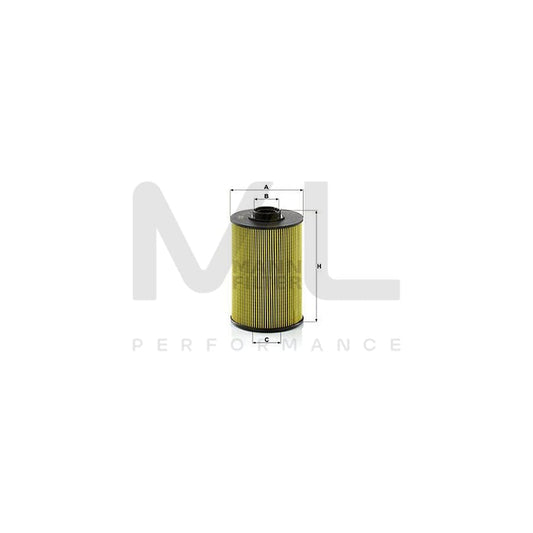 MANN-FILTER PU 10 005 x Fuel filter with seal