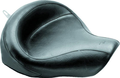 Mustang Motorcycle Mustang 06-17 Harley Dyna Wide Touring Solo Seat - Black