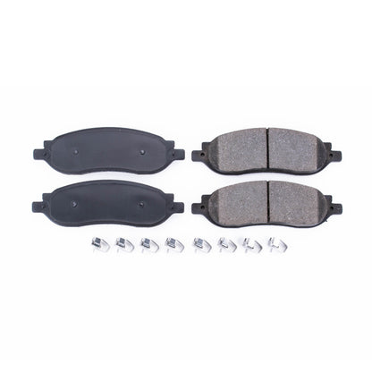 PowerStop Power Stop 05-07 Ford F-250 Super Duty Rear Z17 Evolution Ceramic Brake Pads w/Hardware