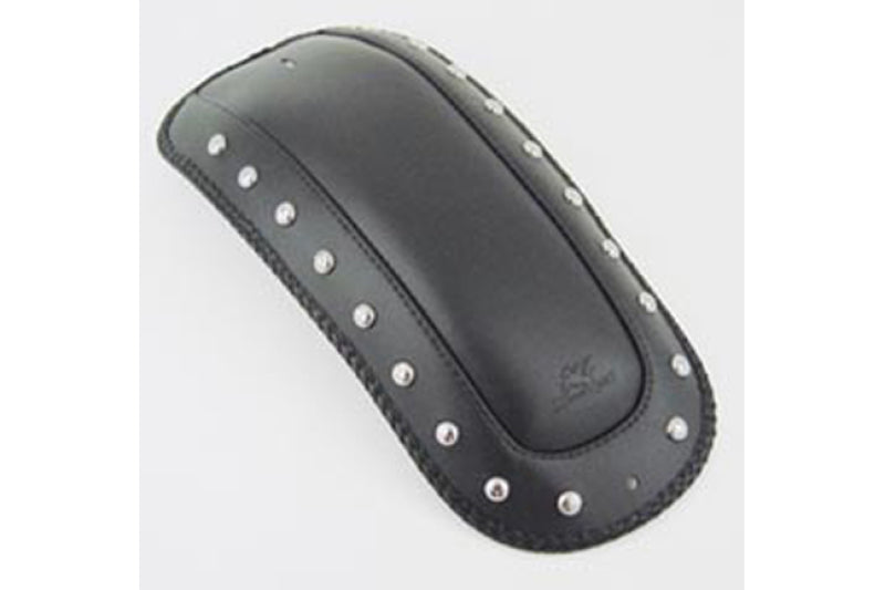 Mustang Motorcycle Mustang 00-11 Yamaha V-Star 1100 Classic, 02-11 V-Star 1100 Silverado Fender Bib w/Studs - Black