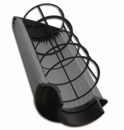 AEM Induction AEM Dryflow Air Filter - Round Tapered 6in Base OD x 5in Top OD x 5.5in H x 2.5in Flange ID