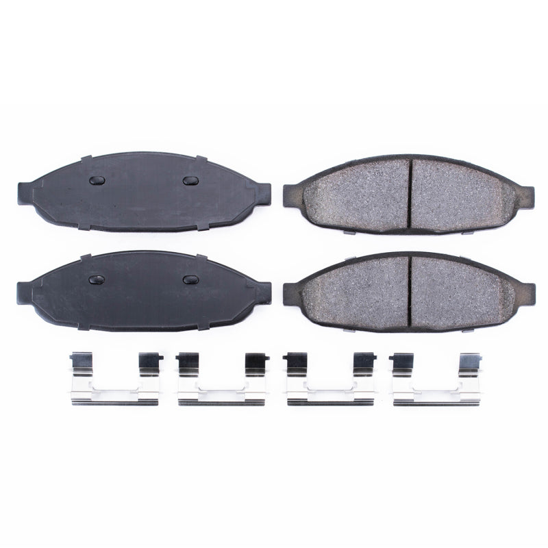 PowerStop Power Stop 04-08 Chrysler Pacifica Front Z17 Evolution Ceramic Brake Pads w/Hardware