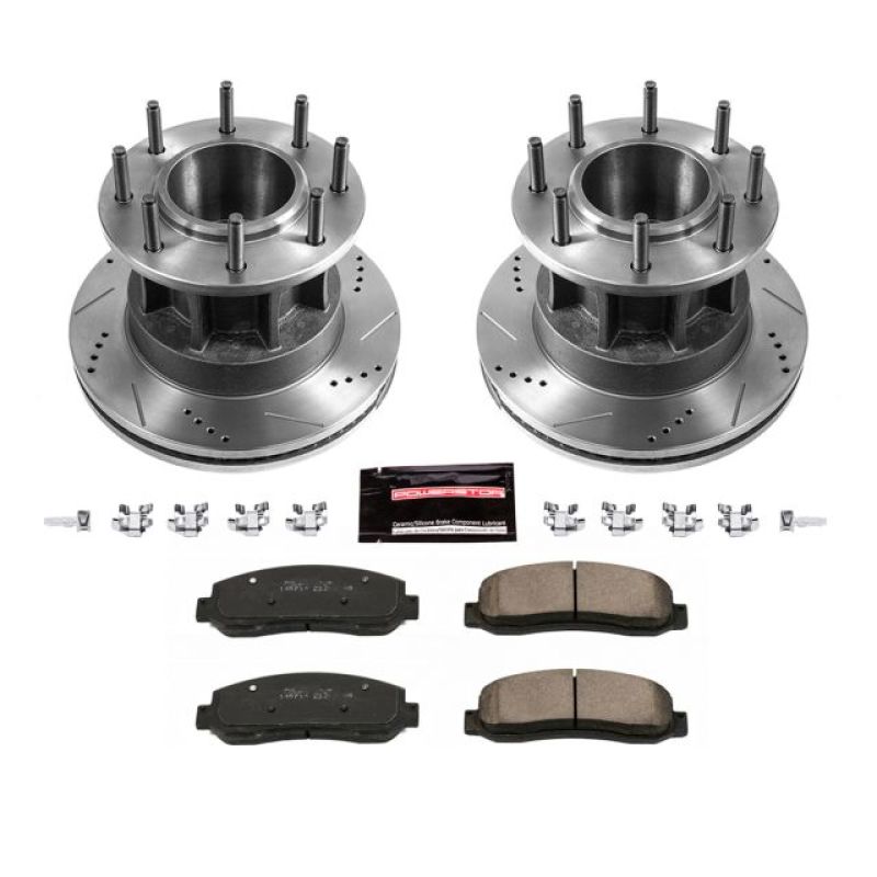 PowerStop Power Stop 05-07 Ford F-350 Super Duty Front Z23 Evolution Brake Kit