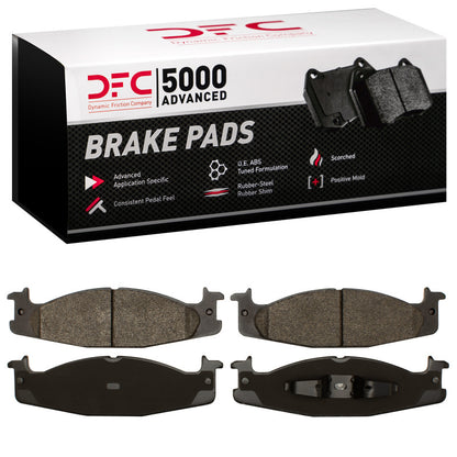 DFC 94-03 Ford F-150 4WD Front 5000 Advanced Semi Metallic Brake Pads